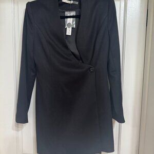 New with Tags $595 Classic Alice + Olivia Black Jacket/Blazer/Coat sz 8
